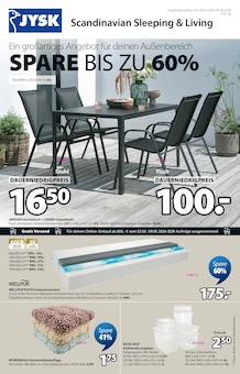 Sitzmöbel im JYSK Prospekt "Ein großartiges Angebot für deinen Außenbereich" mit 17 Seiten (Remscheid)
