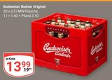 Budvar Original im Angebot bei GLOBUS in Jena Budvar Original Angebote von Budweiser bei GLOBUS Jena für 13,99 €