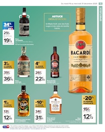 Prix et réduction Havana Club dans le prospectus Carrefour en cours Offre Havana Club dans le catalogue Carrefour du moment à la page 15
