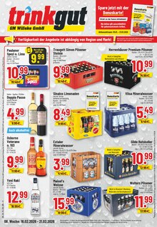 Veltins im Trinkgut Prospekt "Aktuelle Angebote" mit 10 Seiten (Wunstorf)