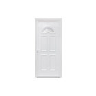 Porte d'entrée PVC Elégance 2 Primo H.215 x l.90 cm vitrée blanc, poussant droit - Leroy Merlin en promo chez LEROY MERLIN Porte d'entrée PVC Elégance 2 Primo H.215 x l.90 cm vitrée blanc, poussant droit - Leroy Merlin dans le catalogue LEROY MERLIN