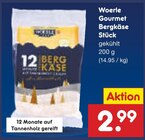 Gourmet Bergkäse Stück von Woerle für 2,99 € bei Netto Marken-Discount im Angebot Gourmet Bergkäse Stück von Woerle im aktuellen Netto Marken-Discount Prospekt