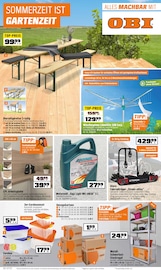Aktueller OBI Baumarkt Prospekt in Trendelburg und Umgebung, "SOMMERZEIT IST GARTENZEIT" mit 8 Seiten, 12.07.2025 - 19.07.2025