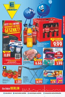 Coca Cola im aktuellen E center Prospekt (Falkensee) Coca Cola im E center Prospekt "Aktuelle Angebote" mit 24 Seiten (Falkensee)