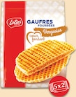 Gaufres Fourrées Vergeoise - LOTUS en promo chez Intermarché Hyper Gaufres Fourrées Vergeoise - LOTUS dans le catalogue Intermarché Hyper