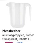 Aktuelles Messbecher Angebot bei E center in Pforzheim ab 1,00 €