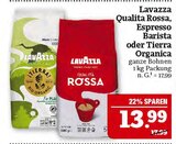 Qualita Rossa, Espresso Barista oder Tierra Organica Angebote von Lavazza bei Marktkauf Bautzen für 13,99 €