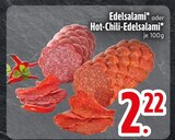 Edelsalami oder Hot-Chili-Edelsalami Angebote bei EDEKA Augsburg für 2,22 €