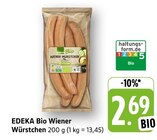 Bio Wiener Würstchen im Angebot bei E center in Filderstadt Bio Wiener Würstchen Angebote von EDEKA bei E center Filderstadt für 2,69 €