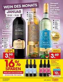 Wein im Netto Marken-Discount Prospekt "Aktuelle Angebote" mit 60 Seiten (Duisburg)