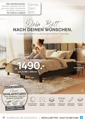 Bett im Kabs Prospekt in Buchholz Aktueller Kabs Prospekt mit Bett, "BLACK WEEKS", Seite 30
