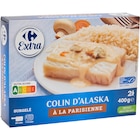 Colin d'Alaska cuisiné surgelé - CARREFOUR EXTRA en promo chez Carrefour Grasse à 2,49 €