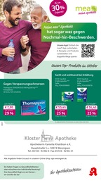 mea - meine apotheke Prospekt für Wennigsen mit 4 Seiten mea - meine apotheke Prospekt für Wennigsen: "Unsere September-Angebote", 4 Seiten, 01.10.2026 - 31.10.2026
