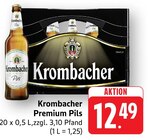 Aktuelle Krombacher Angebote bei EDEKA in Singen (Hohentwiel) Aktuelles Premium Pils Angebot bei EDEKA in Singen (Hohentwiel) ab 12,49 €