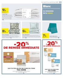 Offre Couette dans le catalogue Carrefour du moment à la page 71
