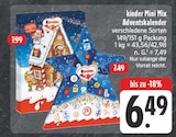 Mini Mix Adventskalender Haus bei EDEKA im Obernbreit Prospekt für 6,49 €