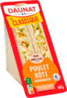 Club Classique Poulet Roti Mayonnaise Daunat à 0,95 € dans le catalogue Auchan Hypermarché