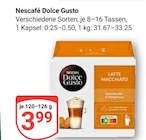 Latte Macchiato Angebote von Nescafé Dolce Gusto bei GLOBUS Leipzig für 3,99 €