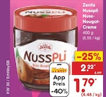 Nusspli Nuss-Nougat-Creme im Angebot bei Netto Marken-Discount in Augsburg Nusspli Nuss-Nougat-Creme Angebote von Zentis bei Netto Marken-Discount Augsburg für 1,79 €