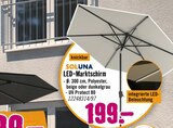 LED-Marktschirm im Angebot bei Hornbach in Münster LED-Marktschirm Angebote von Soluna bei Hornbach Münster für 199,00 €