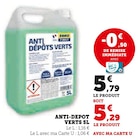 Anti-dépôts verts 5l - SEKO - Super U Anti-dépôts verts 5l - SEKO à 5,29 € dans le catalogue Super U