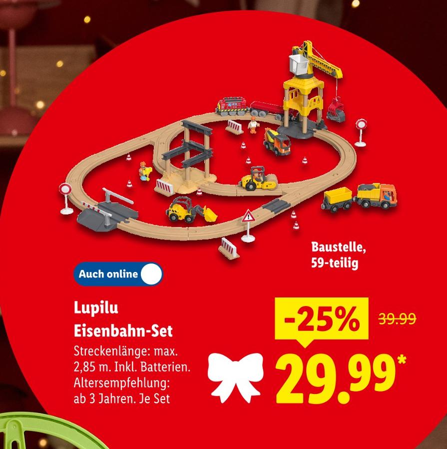 Eisenbahn-Set
