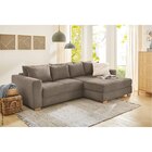 Ecksofa mit Bettfunktion und Bettkasten im aktuellen POCO Prospekt