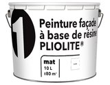 Peinture façade pliolite ton blanc 10 L en promo chez Brico Dépôt Metz à 29,90 €