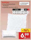 Kopfkissen Angebote von Uncover bei Netto Marken-Discount Ahaus für 6,99 €