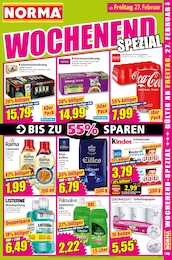 Coca Cola Angebot im aktuellen Norma Prospekt auf Seite 17