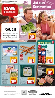 Aktueller REWE Prospekt "Dein Markt" Seite 1 von 27 Seiten für Unna