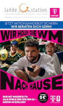 lahde Station Prospekt der Woche "WIR HOLEN DIE WM NACH HAUSE" Seite 1, 01.06.2026 bis 30.06.2026 für Petershagen Aktueller lahde Station Prospekt "WIR HOLEN DIE WM NACH HAUSE" Seite 1 von 12 Seiten für Petershagen