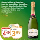 Blanc de Blancs Brut im Angebot bei GLOBUS in Speyer Blanc de Blancs Brut Angebote von Maître d’Or bei GLOBUS Speyer für 3,99 €