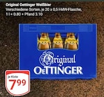 Aktuelles Original Oettinger Weißbier Angebot bei GLOBUS in Trier ab 7,99 €