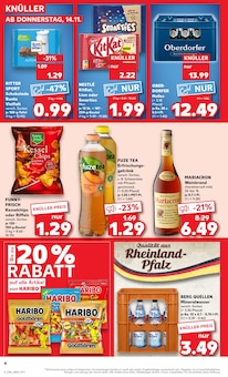 Cola im Kaufland Prospekt "KNÜLLER" mit 64 Seiten (Bad Kreuznach)