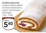 Sahnerolle bei GLOBUS im Prospekt "" für 5,40 €