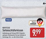 Seitenschläferkissen im Angebot bei ALDI Nord in Essen Seitenschläferkissen Angebote von Novitesse bei ALDI Nord Essen für 9,99 €