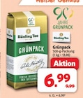 Grünpack im Angebot bei Markant Nordwest in Aurich Grünpack Angebote von Bünting Tee bei Markant Nordwest Aurich für 6,99 €