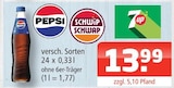 Pepsi im Angebot bei Getränke Oase in Beckum Pepsi Angebote bei Getränke Oase Beckum für 13,99 €