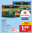 Aktuelle Jacobs Angebote bei Netto Marken-Discount in Bremen Aktuelles Sticks Angebot bei Netto Marken-Discount in Bremen ab 1,99 €