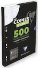 Feuilles simples ou copies doubles - CLAIREFONTAINE - Super U Feuilles simples ou copies doubles - CLAIREFONTAINE à 2,95 € dans le catalogue Super U
