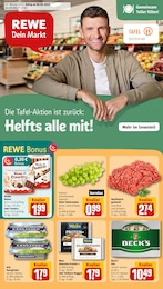 REWE Prospekt für Frankfurt mit 24 Seiten REWE Prospekt für Frankfurt: "Dein Markt", 24 Seiten, 08.09.2025 - 13.09.2025