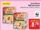 Aktuelle Kaffee Angebote bei Marktkauf in Bautzen Aktuelles WWF Kaffeefilter Größe 2 Angebot bei Marktkauf in Bautzen ab 0,79 €