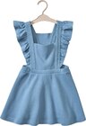 Kleid mit Waffel-Struktur, blau, Gr. 98 von ALANA im aktuellen dm-drogerie markt Prospekt