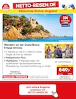 Aktuelles Wandern an der Costa Brava Angebot bei Netto Marken-Discount in Herne ab 849,00 €