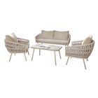 Aktuelle Gartensitzmöbel Angebote bei Möbel Martin in Mannheim Aktuelles outdoor Garten-Lounge 4-teilig Acerra Angebot bei Möbel Martin in Mannheim ab 799,00 €