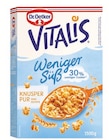 Vitalis Müsli Großpackung von Dr. Oetker für 5,49 € bei Lidl im Angebot Vitalis Müsli Großpackung von Dr. Oetker im aktuellen Lidl Prospekt