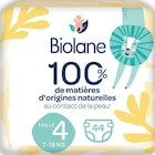 Couches naturelles T4 x44 - BIOLANE à 10,65 € dans le catalogue Intermarché Super