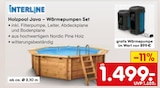 Holzpool Java – Wärmepumpen Set im Angebot bei Netto Marken-Discount in Rostock Holzpool Java – Wärmepumpen Set Angebote von Interline bei Netto Marken-Discount Rostock für 1.499,00 €