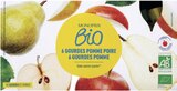 Gourdes pomme poire/gourdes pommes - Monoprix Bio à 6,55 € dans le catalogue Monoprix